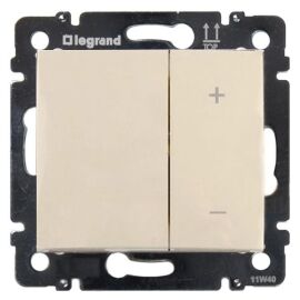 VALENA DIY Светорегулятор нажимной LED 600Вт слоновая кость