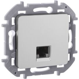 INSPIRIA Розетка компьютерная RJ45 категория 6 UTP алюминий