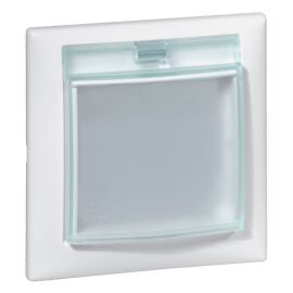 VALENA DIY Рамка 1-местная IP44 с крышкой белый