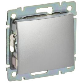 VALENA DIY Переключатель 1-клавишный схема 6 10АХ безвинтовые зажимы алюминий