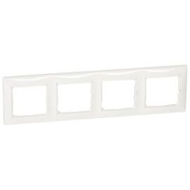 VALENA DIY Рамка 4-местная белый