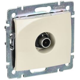 VALENA DIY Розетка TV проходная слоновая кость