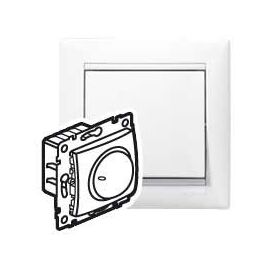 VALENA DIY Светорегулятор поворотно-нажимной LED 400Вт белый