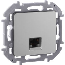 INSPIRIA Розетка компьютерная RJ45 категория 5Е UTP алюминий
