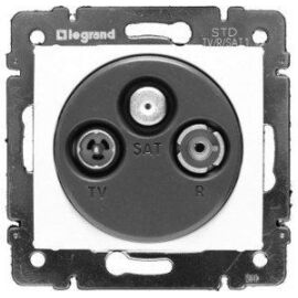 VALENA DIY Розетка TV-FM-SAT тип звезда белый