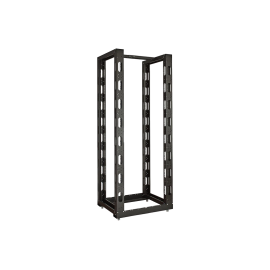 Стойка двухрамная 19", 24U, 620х1225х800мм, черная,  ССД 130503-00249