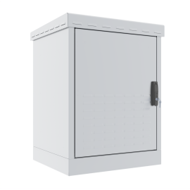 Шкаф климатический напольный 19'', 24U, 1310х745х930мм, серый, DANNMAN OFS224U09DS3000GY