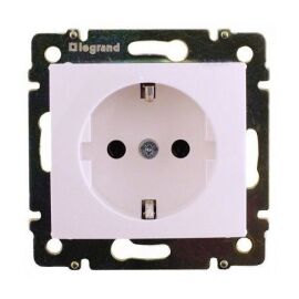 VALENA DIY Набор 6 розеток 1-местных с заземлением без защитных шторок 16А белый