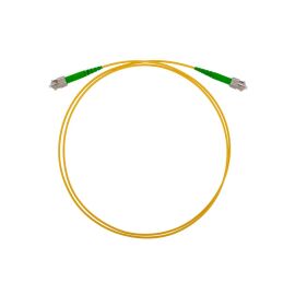 Шнур оптический FC/APC-FC/APC, SM, 1м, Simplex, желтый, ССД 130202-03460