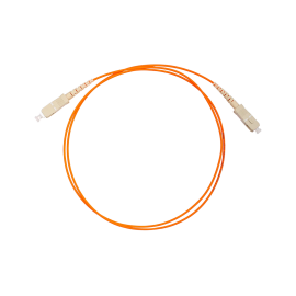 Шнур оптический SC/PC-SC/PC, MM 50/125, 1м, Simplex, оранжевый, ССД 130201-02922