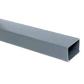 Кабель-канал 100х60мм, серый, уп.18м, EKF kk-100-60-basic-g7005