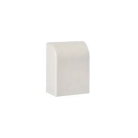 Заглушка 15х10мм, белая, уп.4шт, EKF ecw-15-10x4