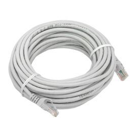 Патч-корд TERACOM PRO Cat.5E неэкран. UTP PVC серый (10,0м)                                         