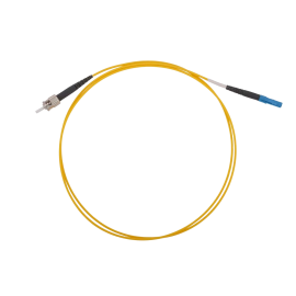 Шнур оптический LC/UPC-ST/UPC, SM, 1м, Simplex, желтый, ССД 130201-03527