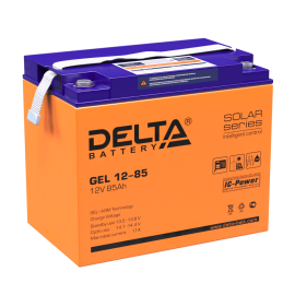 Батарея аккумуляторная GEL 12-85, (12В, 85Ач), DELTA 4614010140012