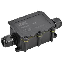 Коробка распределительная герметичная WTP-406 2 ввода IP68 IEK