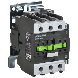 Контактор КМИе-34012 40А 400В/АС3 1NO;1NC GENERICA