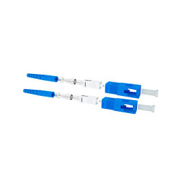Коннектор разобранный SC/UPC, MM (OM1, OM2), Duplex, феррул, кабель 3мм, SIBVOLS P-421