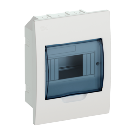 Корпус пластиковый ЩРВ-П-6, IP41, белый, IEK MKP12-V-06-40-20