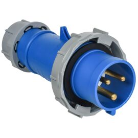 Вилка переносная ССИ-0232, 32А-6ч/200-250В, 2P+PE, IP67, IEK PSR01-032-3-0-67