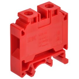 Клемма винтовая CTS 16мм2, красная, IEK AF-CT10-00-K04-016