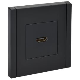 FORTE&PIANO Розетка HDMI FP140 черный IEK