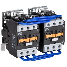 Контактор КМИ-34032 реверс 40А 230В/АС3 2NO;2NC IEK