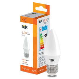 LED Candle C37 600lm 3000K E27 IEK