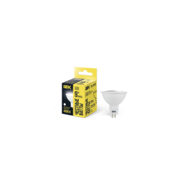 Лампа светодиодная MR16 софит 9Вт 230В 4000К GU5.3, IEK LLE-MR16-9-230-40-GU5
