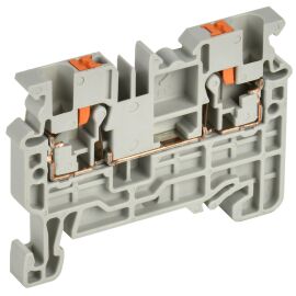 Клемма пружинная CP, Push-in, 2,5мм2, серая, IEK YCT20-00-K03-002