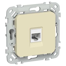 FLITE Розетка компьютерная RJ45 категория 5Е UTP РК5е-1-0-ФлН навахо IEK