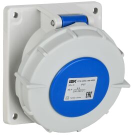 Розетка встраиваемая ССИ-4232 32А-6ч/220В 2P+PE IP67 IEK