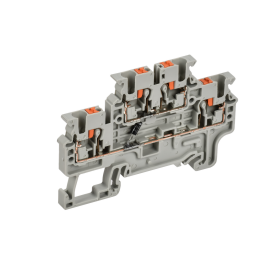 Колодка клеммная 2х-уровневая CPDL2.5(E)D2, IEK AF-CT23-07-22-K03-012