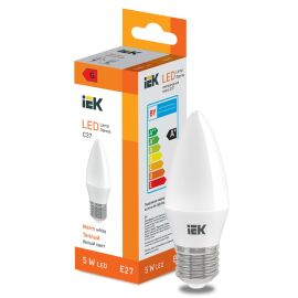 LED Candle C37 400lm 3000K E27 IEK