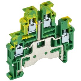 Клемма винтовая CTS-ML-PEN, земля, 2 уровень, 4мм2, IEK YCT13-03-2-K52-004