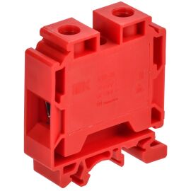 Клемма винтовая CTS 35мм2, красная, IEK AF-CT10-00-K04-035