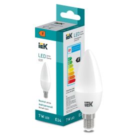 LED Candle C37 600lm 4000K E14 IEK