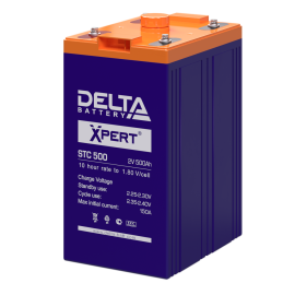 Батарея аккумуляторная STC 500, Xpert (2В, 500Ач), DELTA 4614710010010