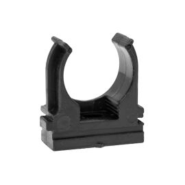 Держатель для ручного монтажа d25мм, черный, уп.100шт, EKF derj-z-25s-black