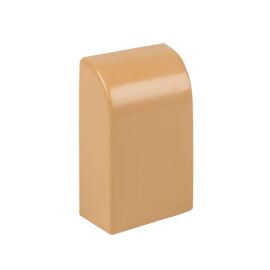 Заглушка 25х25мм, светлое дерево, уп.4шт, EKF Plast ecl-25-25x4