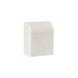Заглушка 20х10мм, белая, уп.4шт, EKF Plast ecw-20-10x4