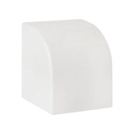 Заглушка 60х40мм, белая, уп.4шт, EKF Plast ecw-60-40x4