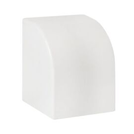 Заглушка 60х60мм, белая, уп.4шт, EKF Plast ecw-60-60x4