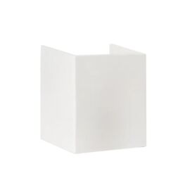 Соединитель 40х40мм, белый, уп.4шт, EKF Plast conw-40-40x4