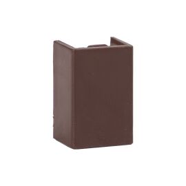 Соединитель 15х10мм, темное дерево, уп.4шт, EKF Plast cond-15-10x4