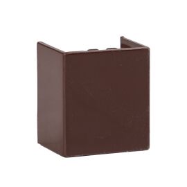 Соединитель 25х16мм, темное дерево, уп.4шт, EKF Plast cond-25-16x4