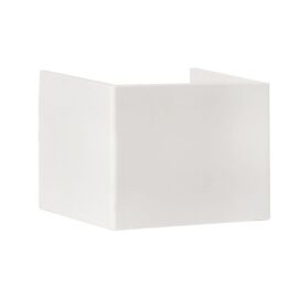 Соединитель 60х60мм, белый, уп.4шт, EKF Plast conw-60-60x4