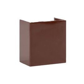Соединитель 40х25мм, темное дерево, уп.4шт, EKF Plast cond-40-25x4
