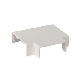 Угол T-образный 40х16мм, белый, уп.4шт, EKF Plast tchw-40-16x4