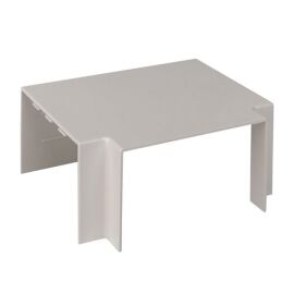 Угол T-образный 100х60мм, белый, уп.2шт, EKF Plast tchw-100-60x2